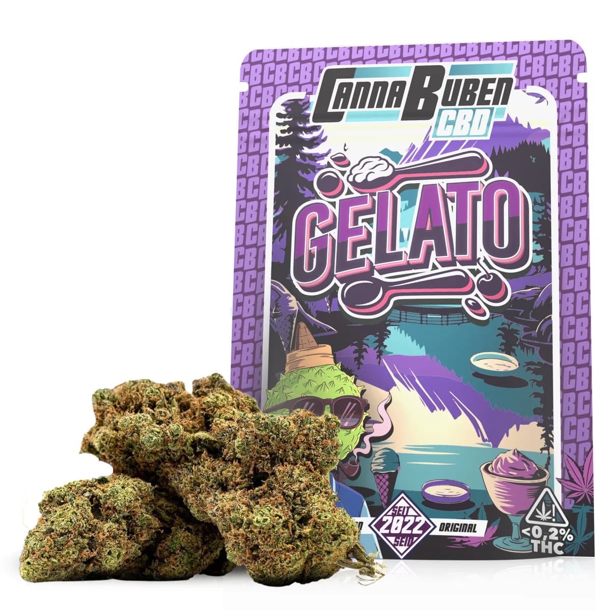 Gelato - CBD Blüten