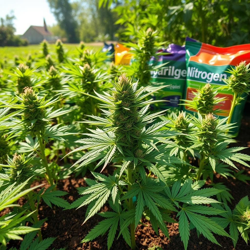 Cannabis Dünger mit Stickstoff – Optimales Wachstum