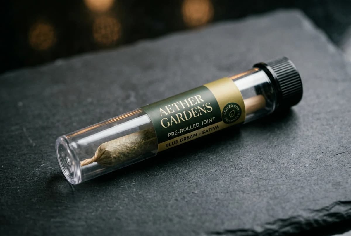 Verpackung & Frische — immer optimal geschützt — CBD Pre-Rolls | Cannabuben