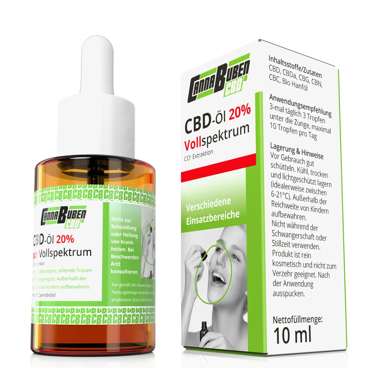 CBD Öl 20% - Cannabuben - Bild 1