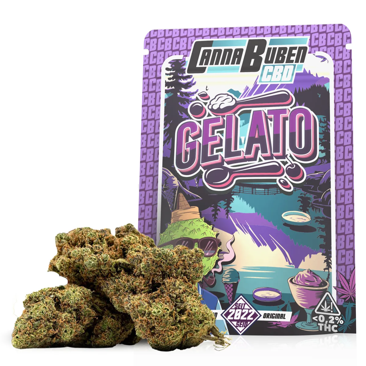 Gelato - CBD Blüten