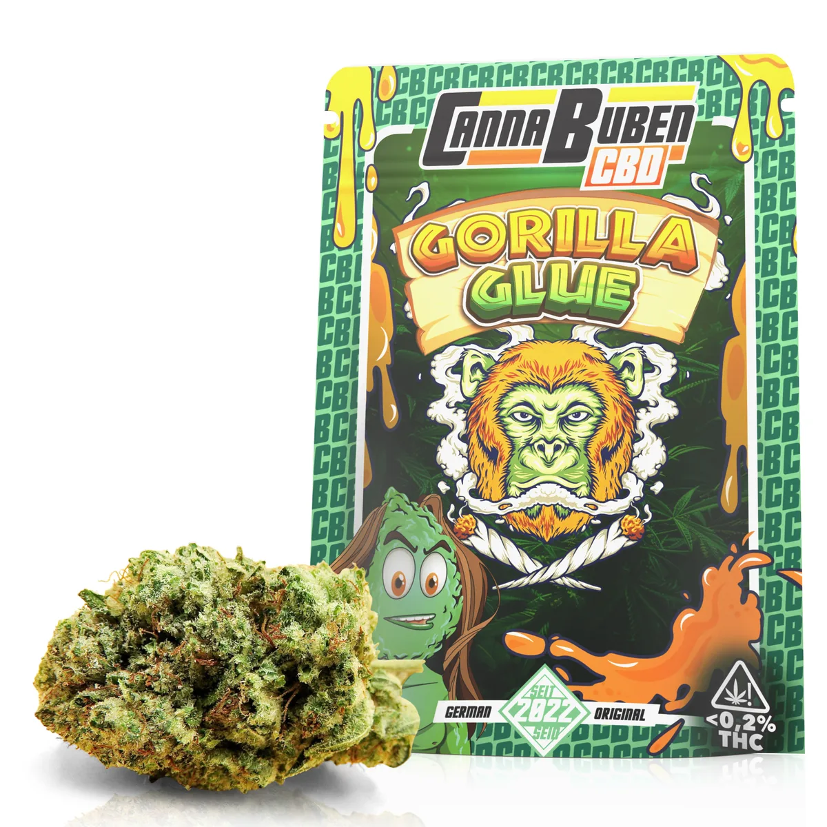 Gorilla Glue - CBD Blüten