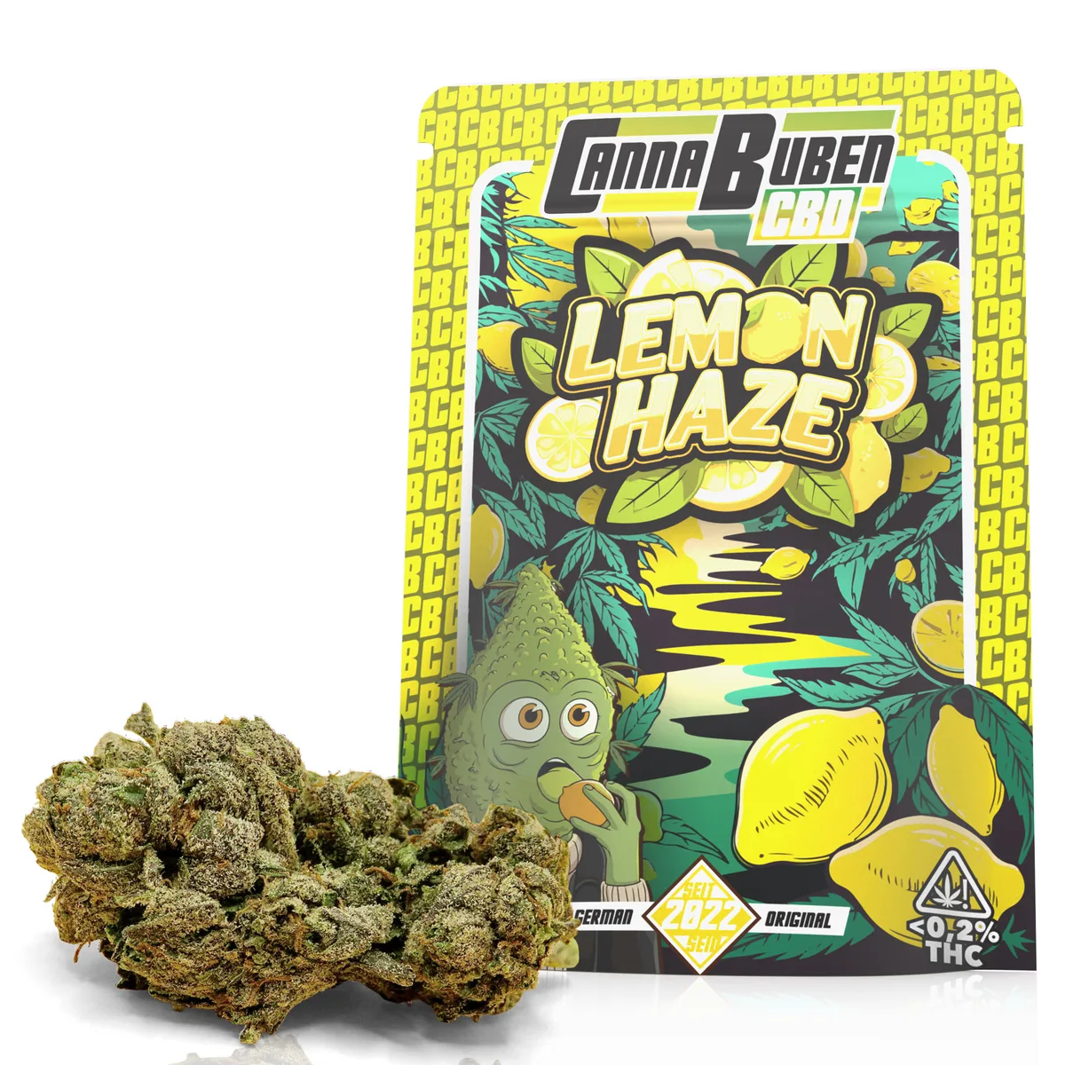Lemon Haze - CBD Blüten - Bild 1