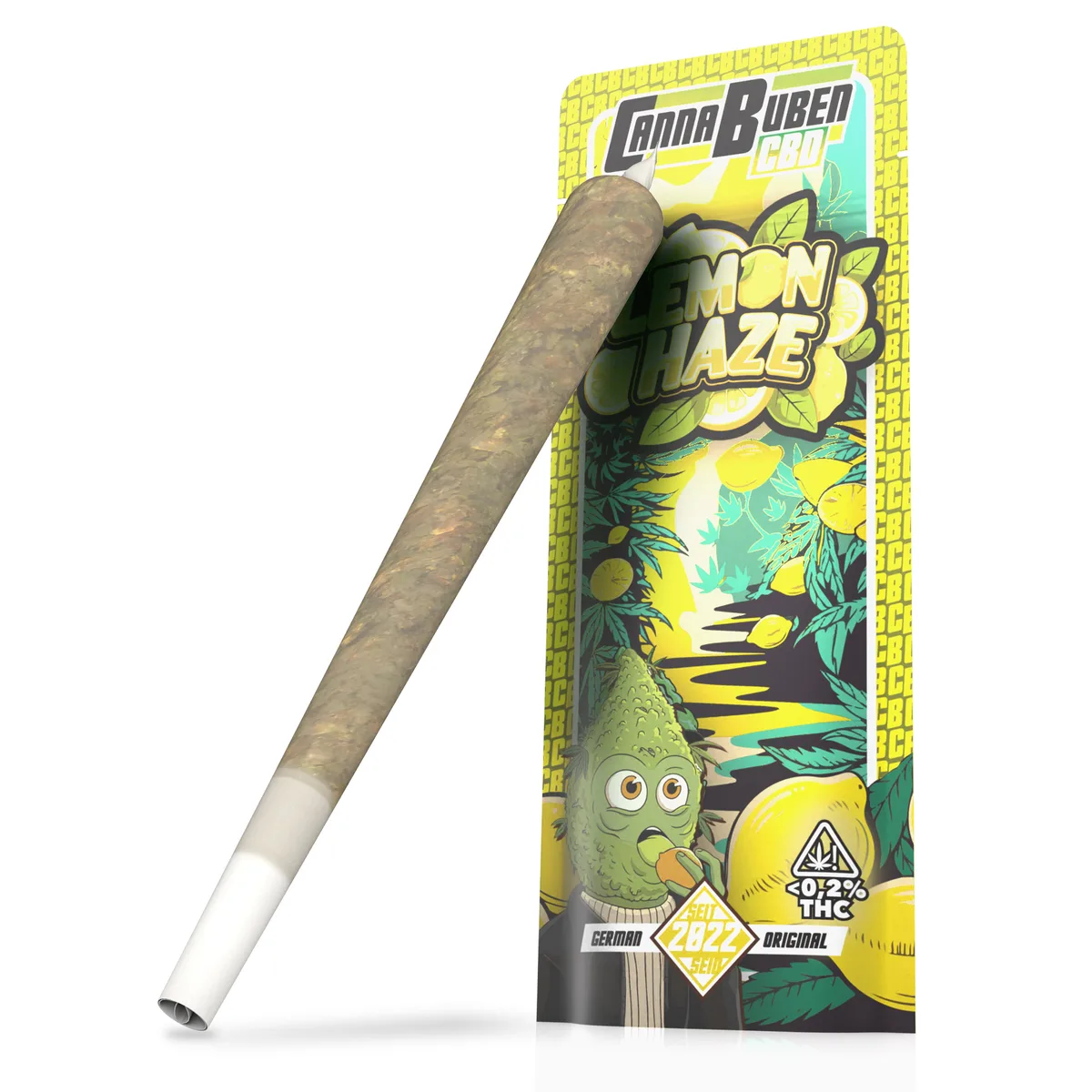 Lemon Haze - CBD Pre Rolls - Bild 1
