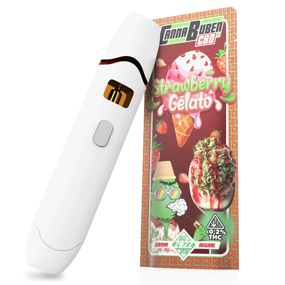 Strawberry Gelato - CBD Vape