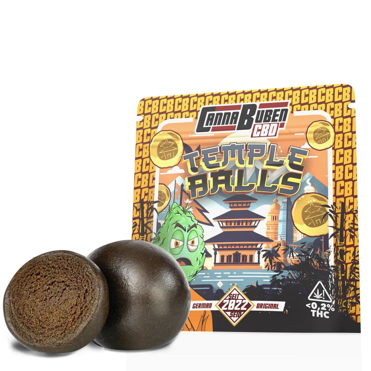 Temple Balls - CBD Hash - Bild 1