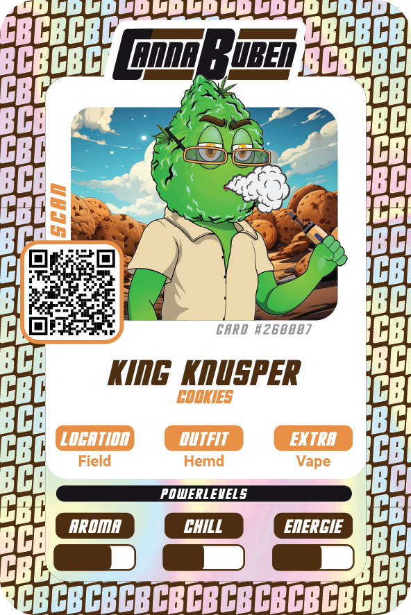 Sammelkarte King Knusper