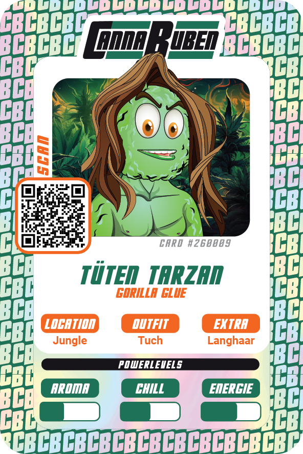 Sammelkarte Tüten Tarzan