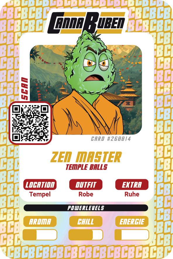 Sammelkarte Zen Master