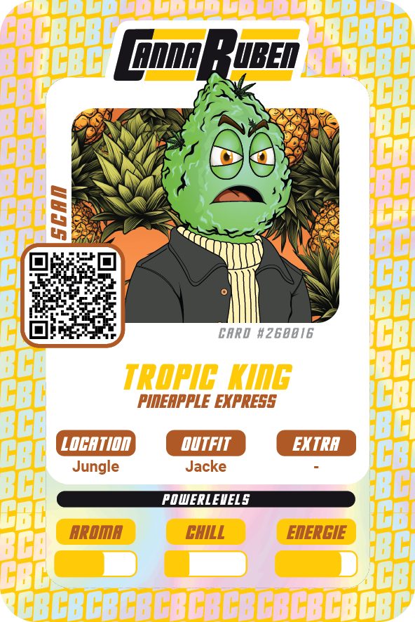 Sammelkarte Tropic King