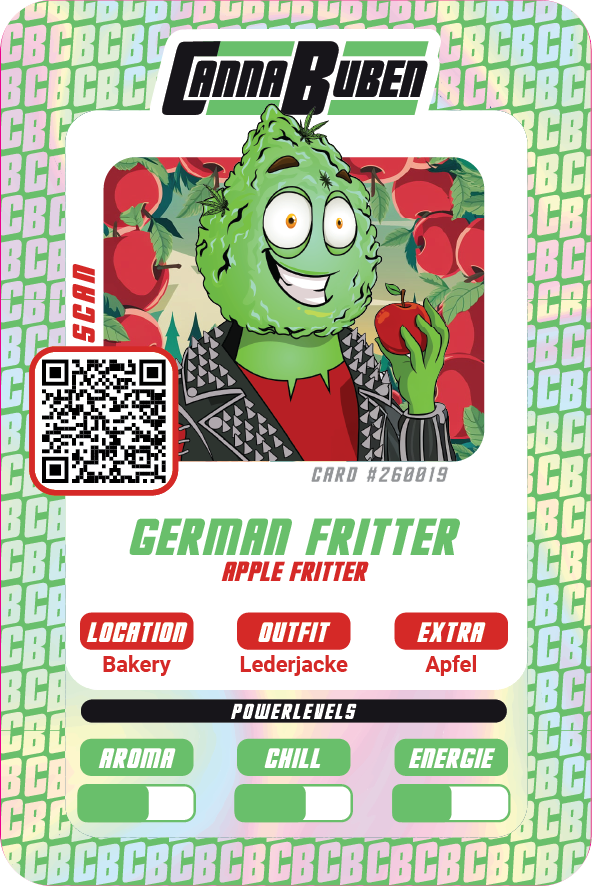 Sammelkarte German Fritter