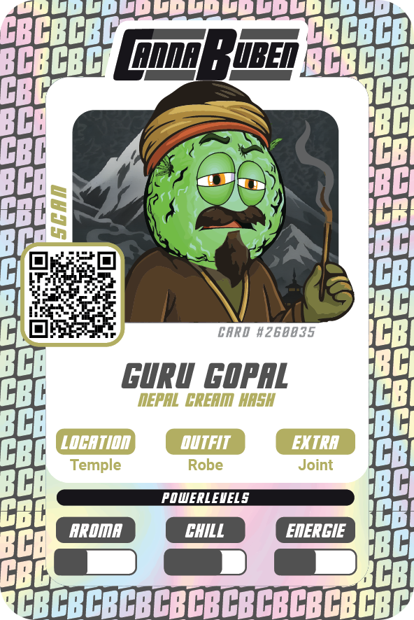 Sammelkarte Guru Gopal