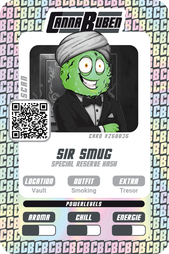 Sammelkarte Sir Smug