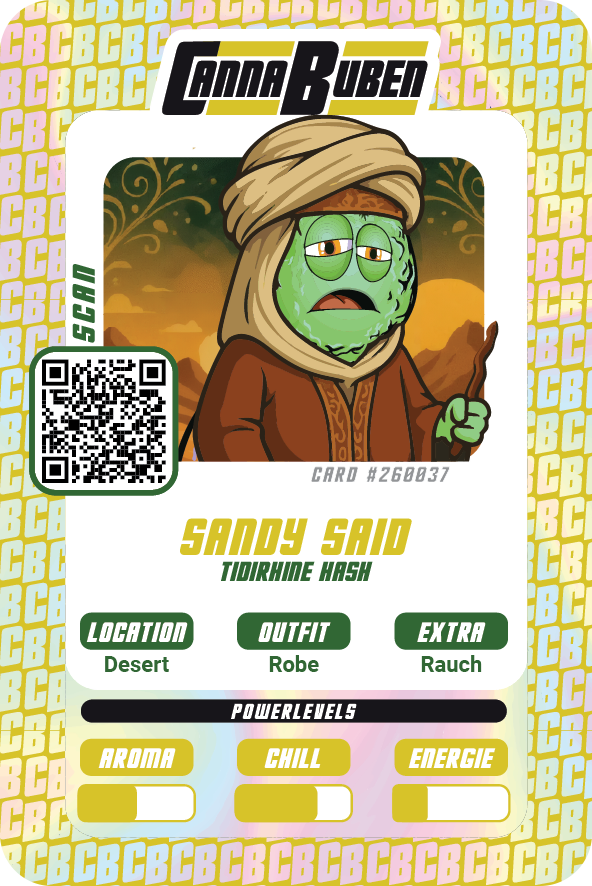 Sammelkarte Sandy Said
