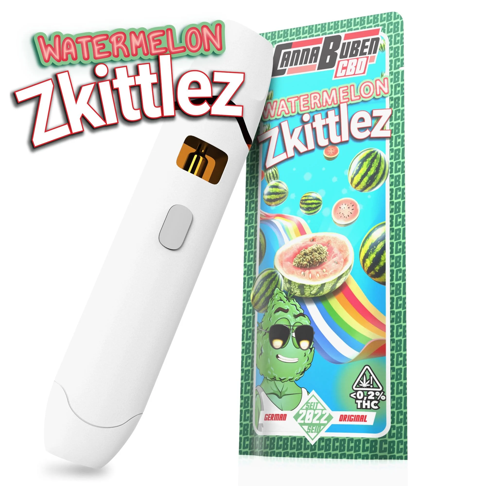 Watermelon Zkittlez - CBD Vape 2