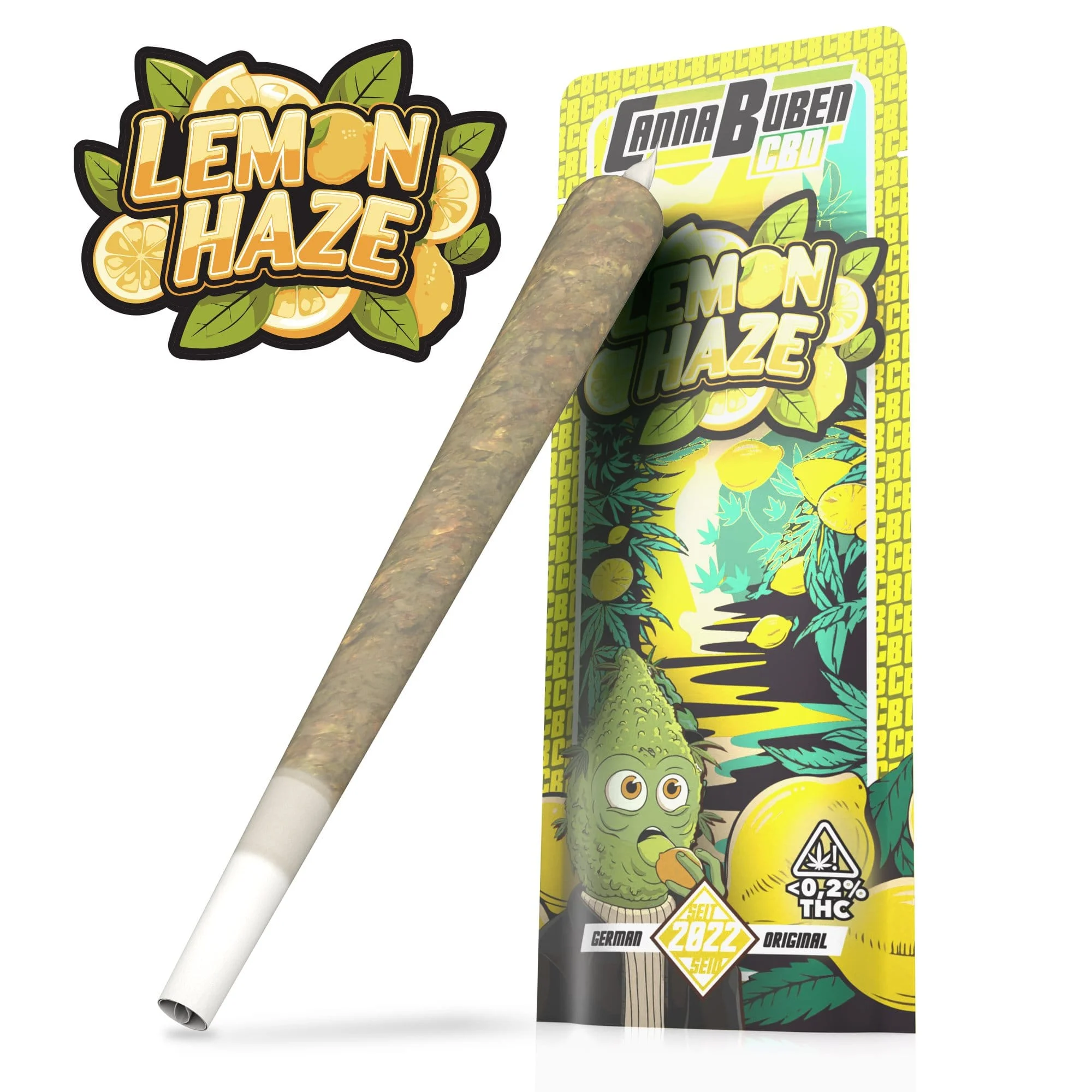 Lemon Haze - CBD Pre Rolls 2