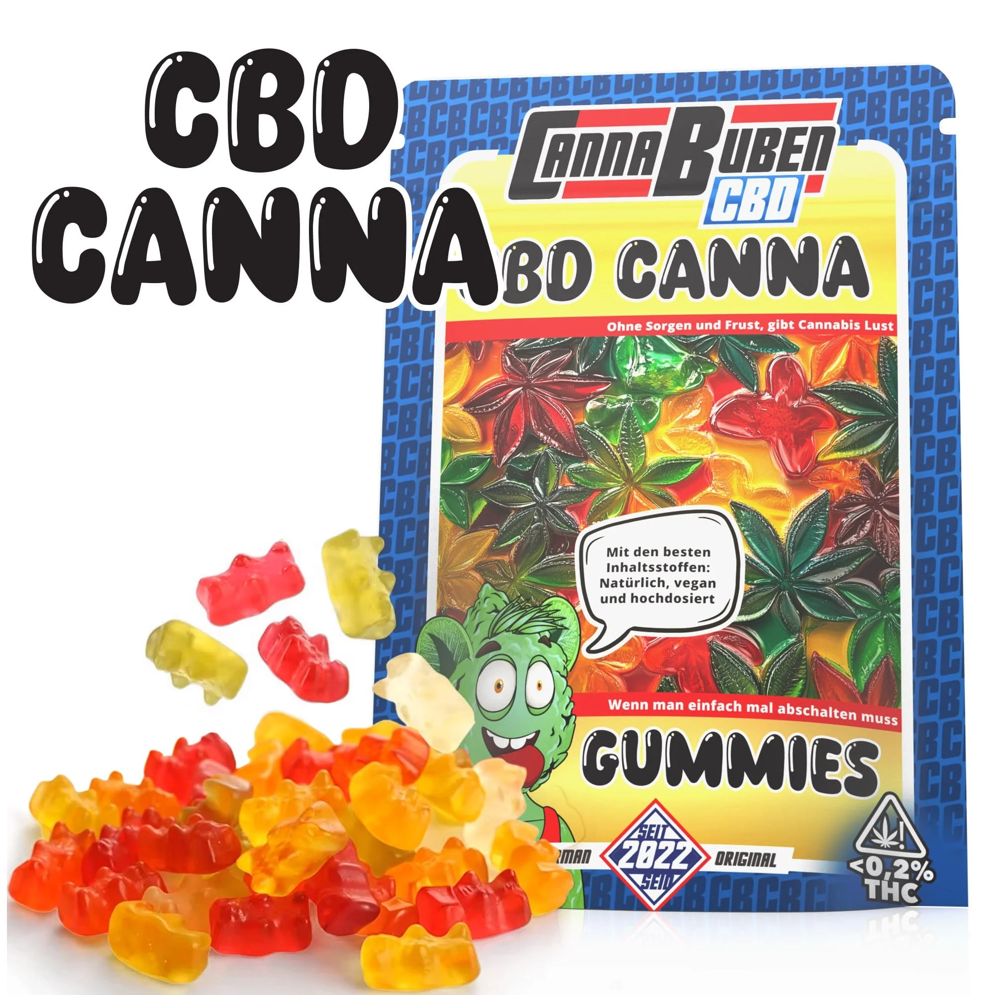 CBD Gummibärchen - Cannabuben 2
