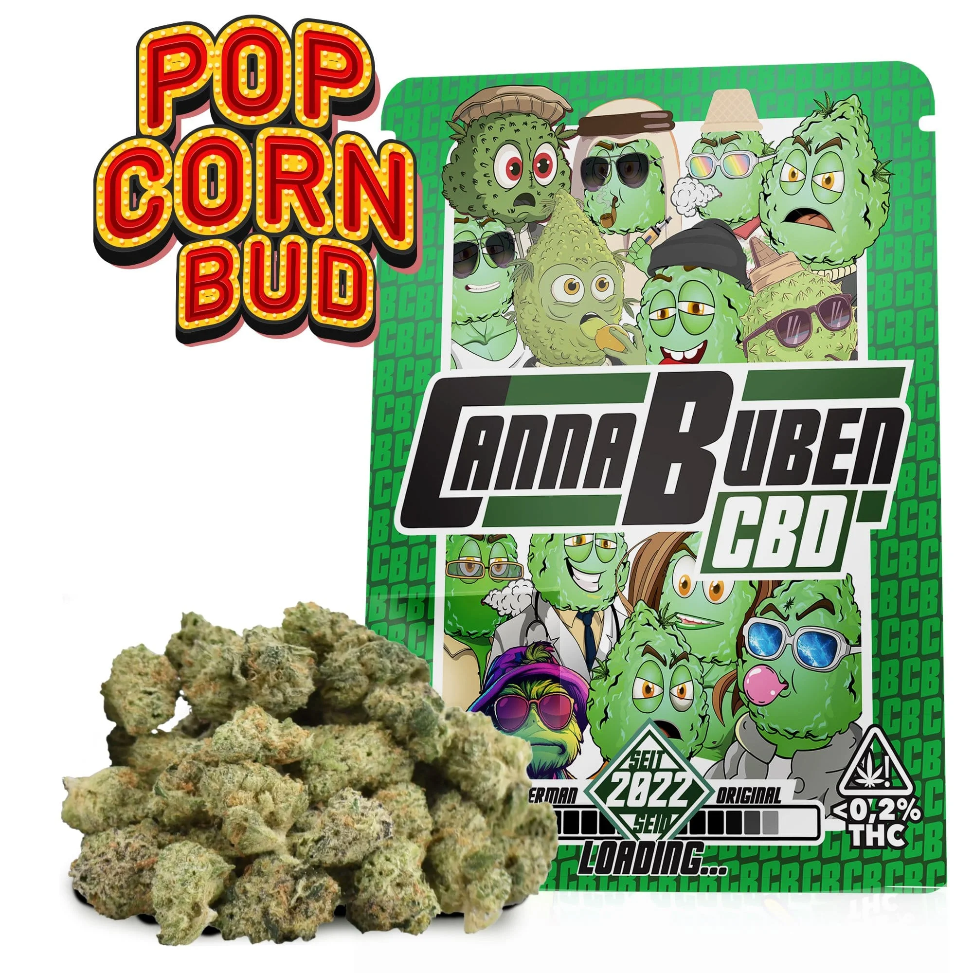Popcorn Buds - CBD Blüten 2