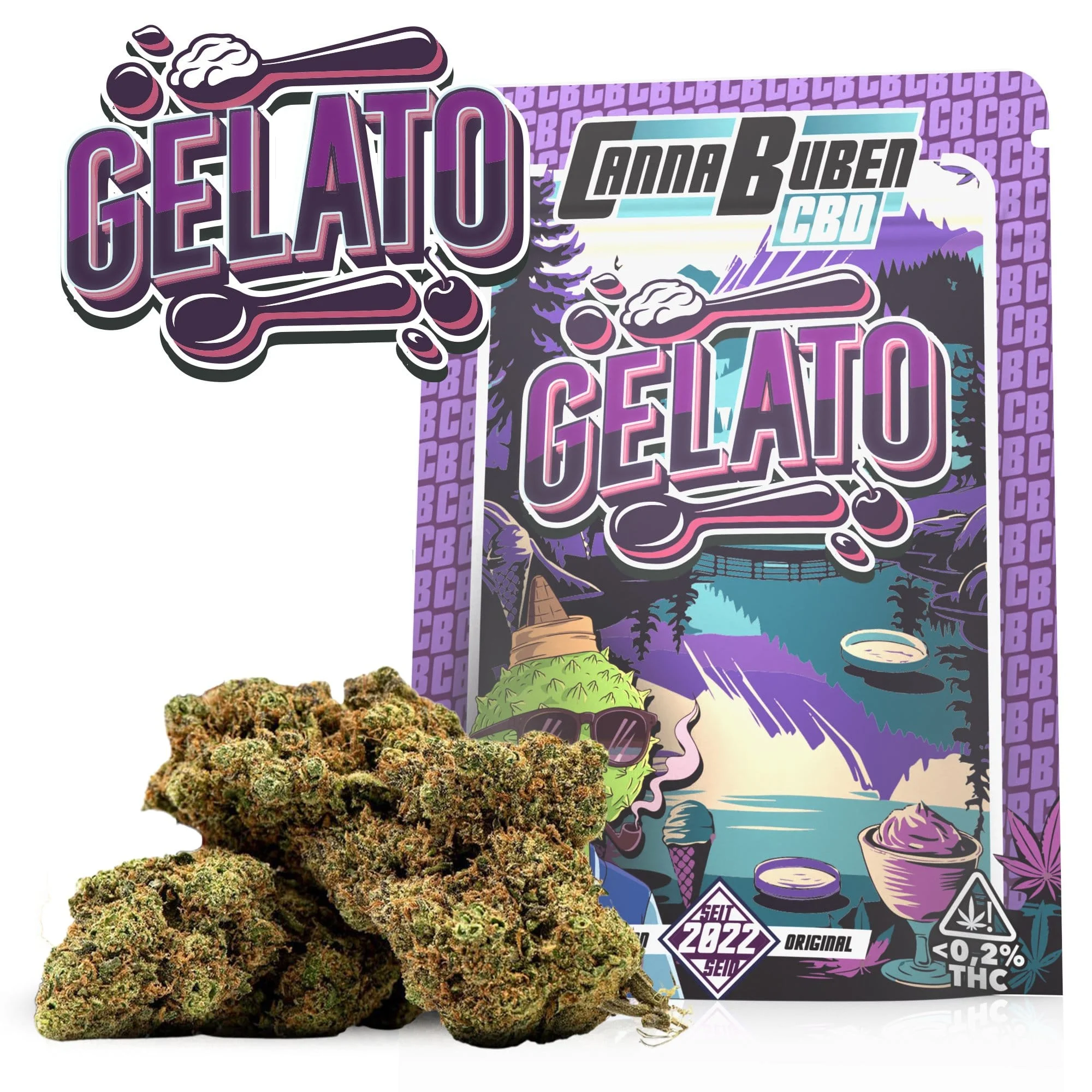 Gelato - CBD Blüten 2