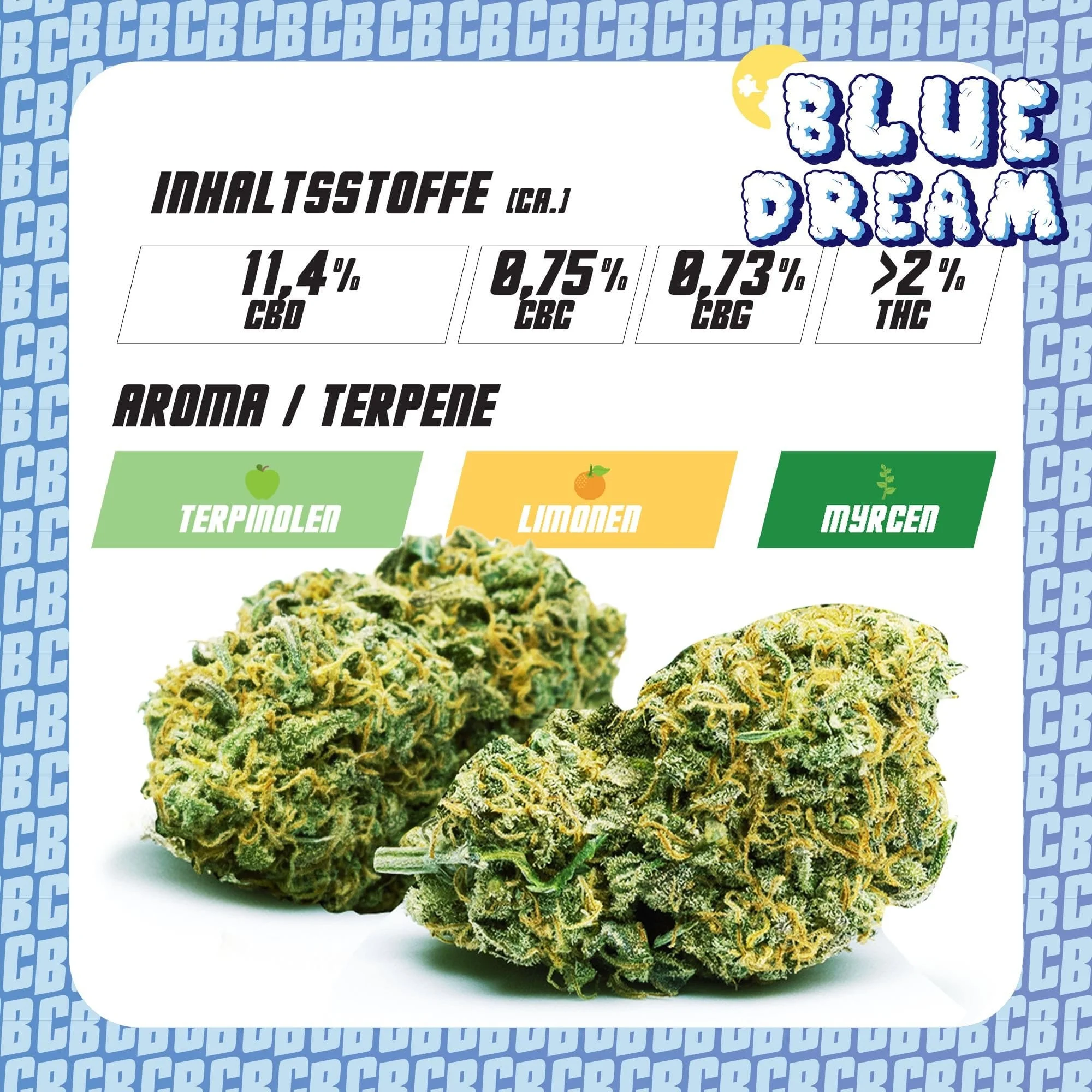 Blue Dream - CBD Blüten 4