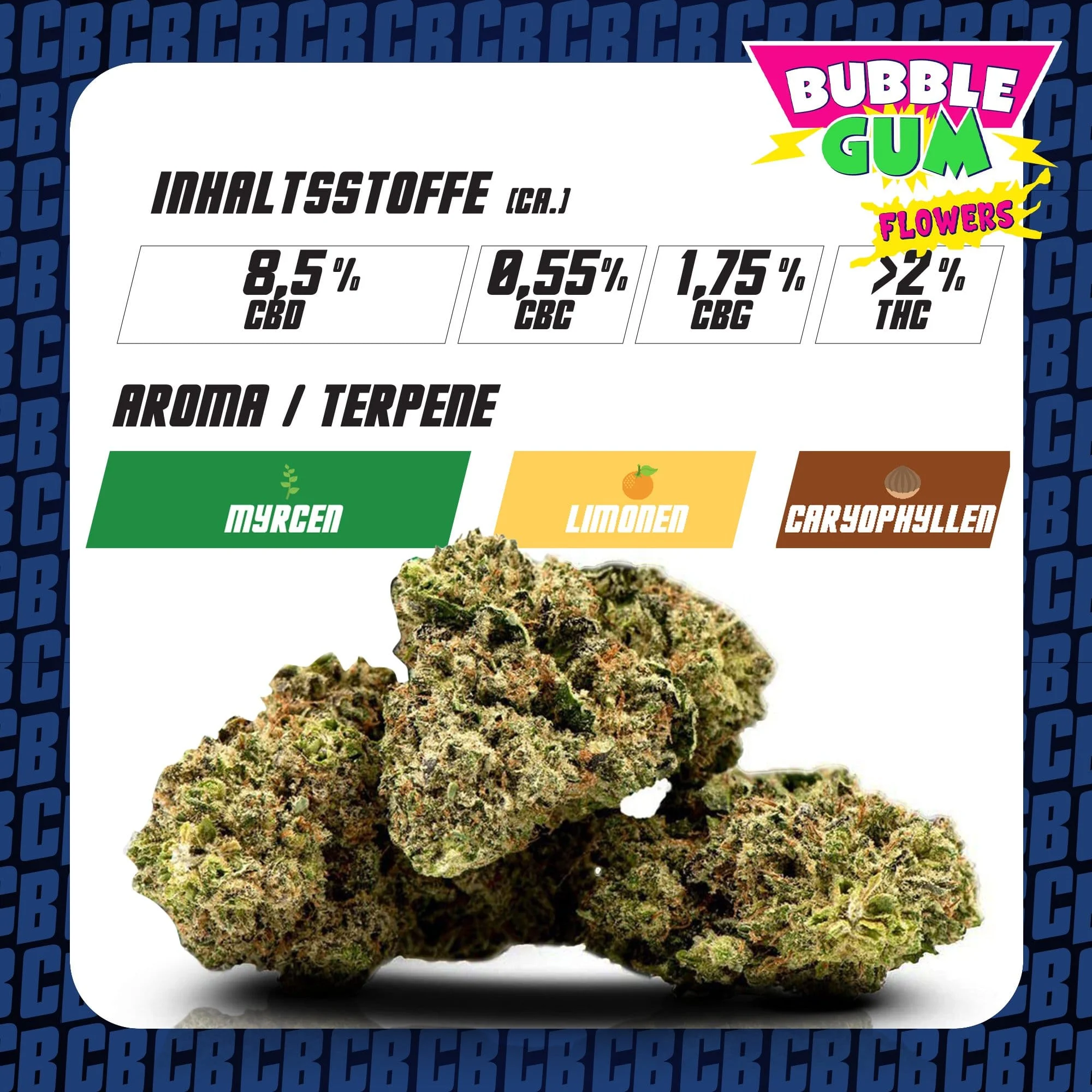 Bubble Gum - CBD Blüten 3