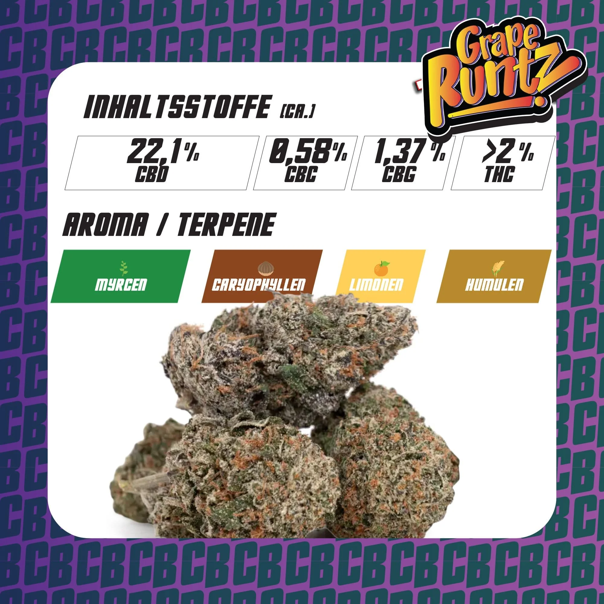 Grape Runtz - CBD Vape 3