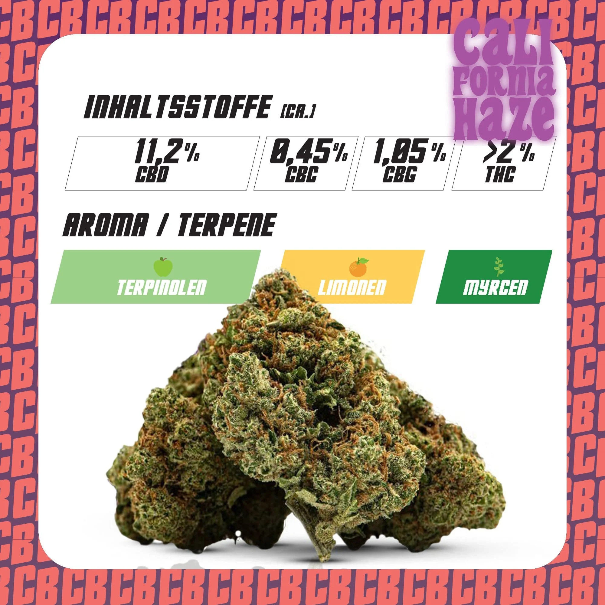 California Haze - CBD Blüten 3