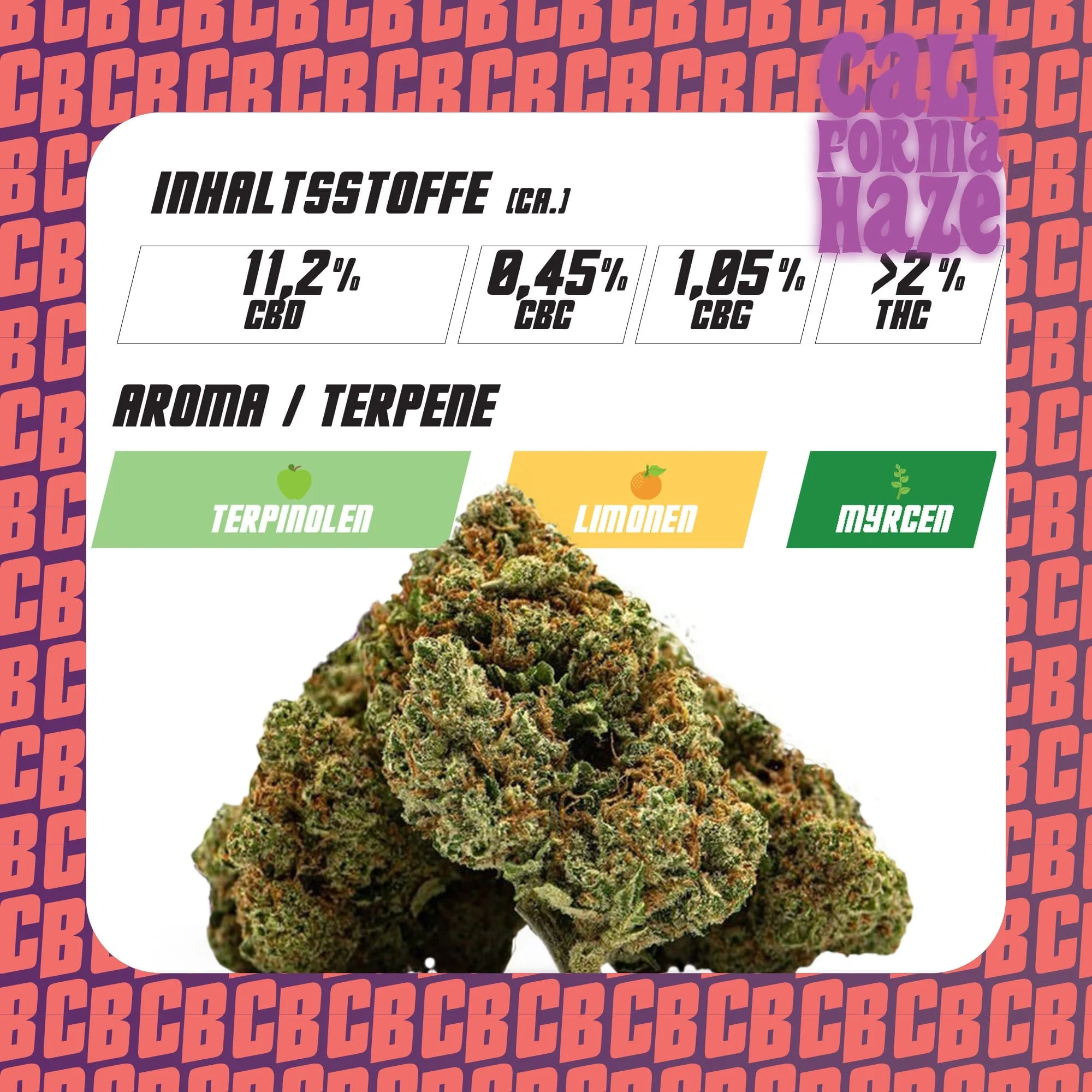 California Haze - CBD Pre Rolls 3