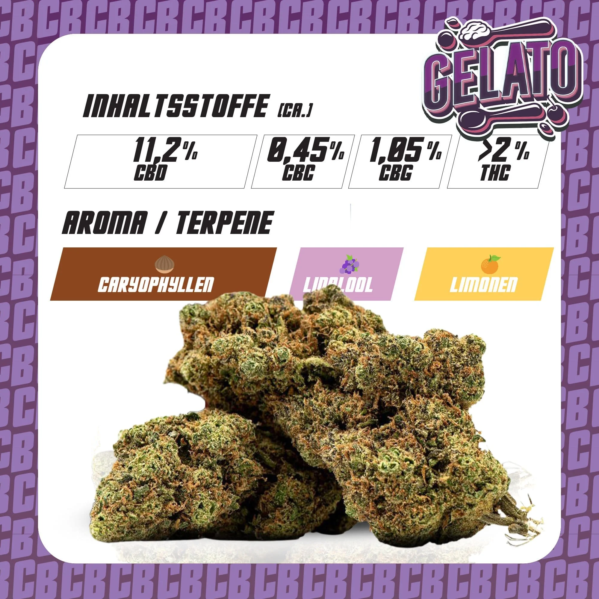 Gelato - CBD Blüten 3