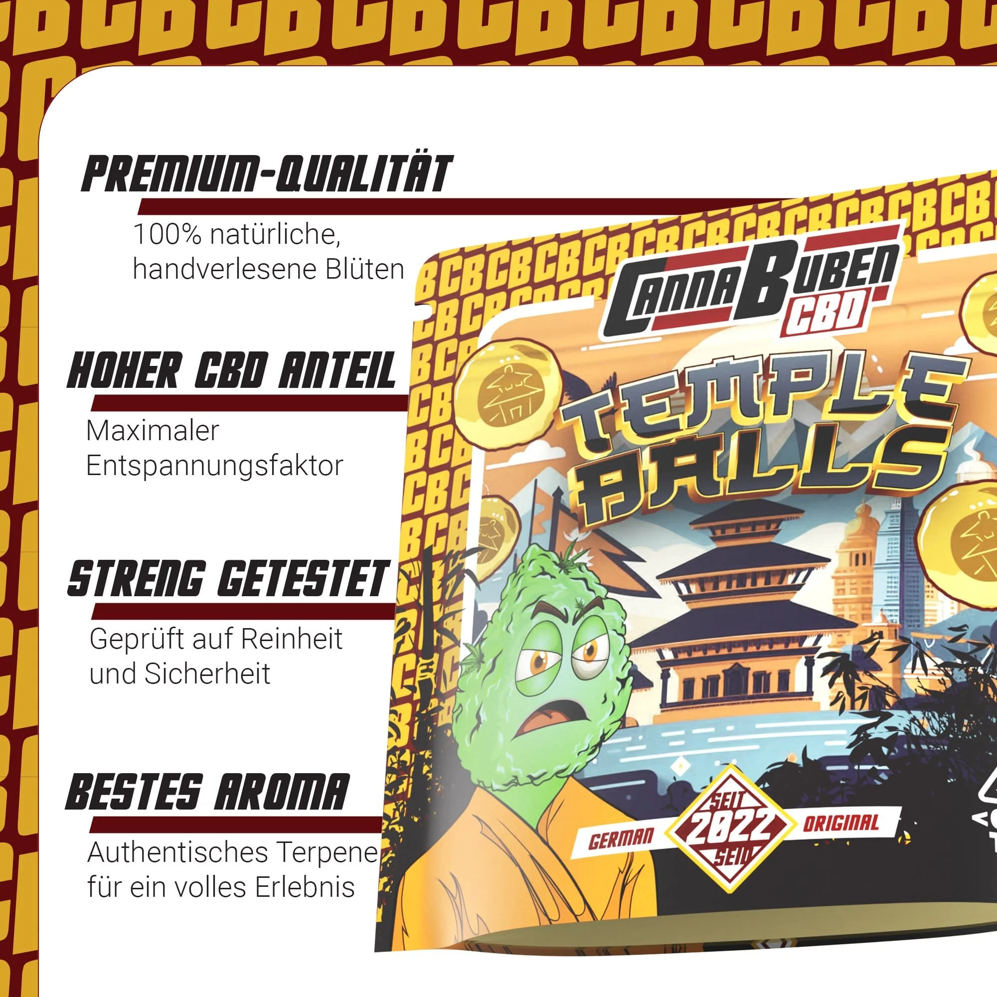 Temple Balls - CBD Hash 4