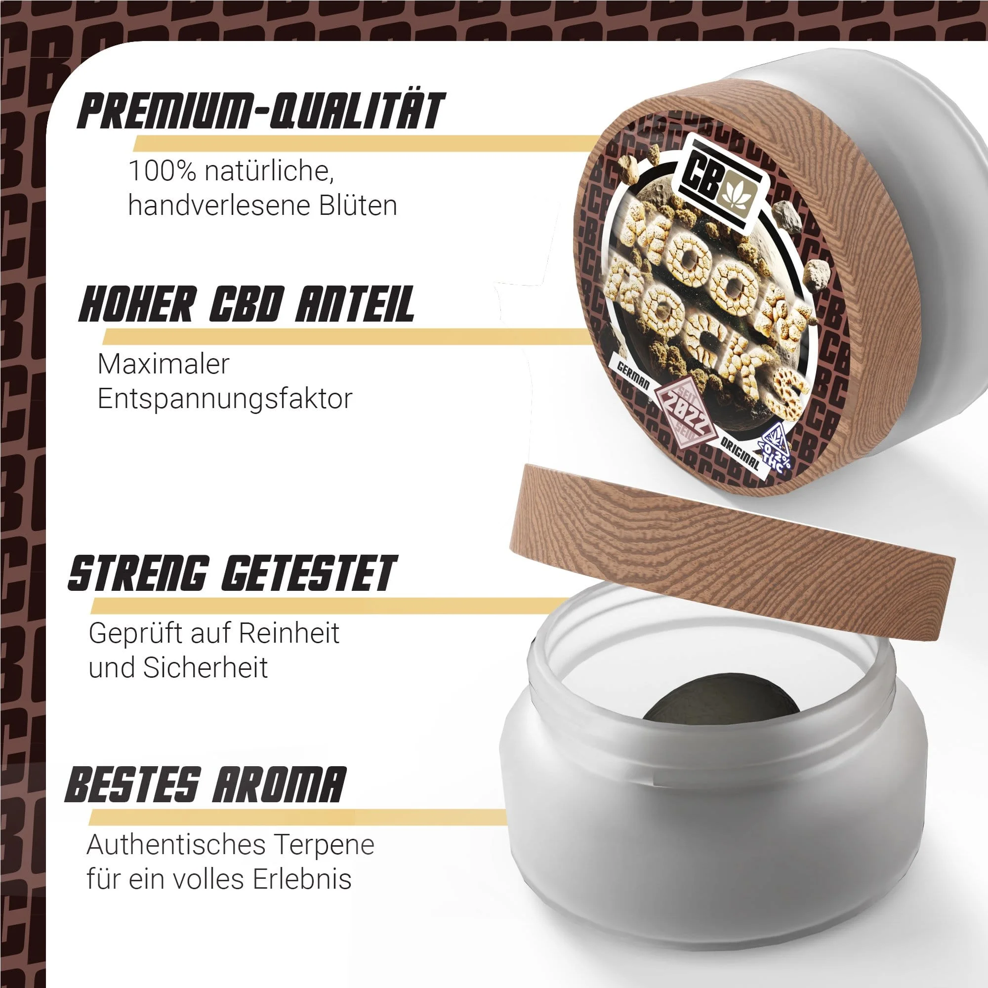 Moonrocks - CBD Extrakt 4