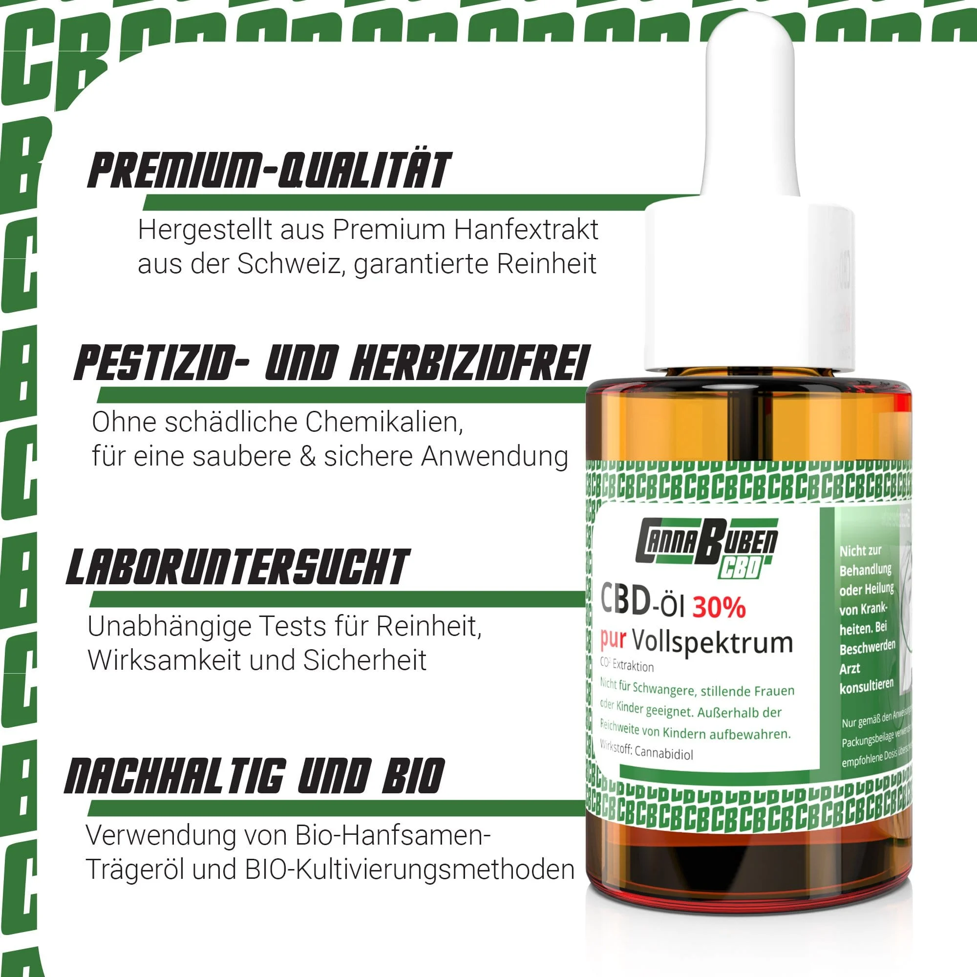 CBD Öl 30% - Cannabuben 4