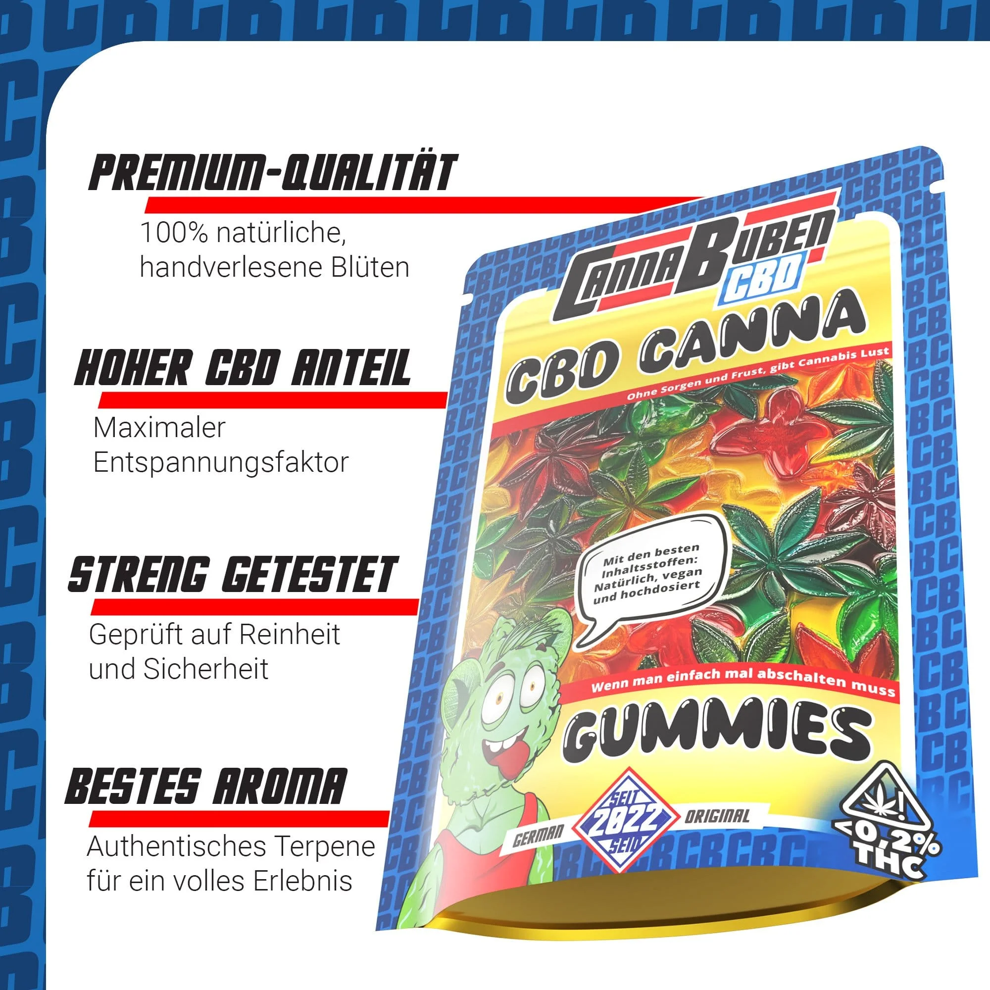 CBD Gummibärchen - Cannabuben 4