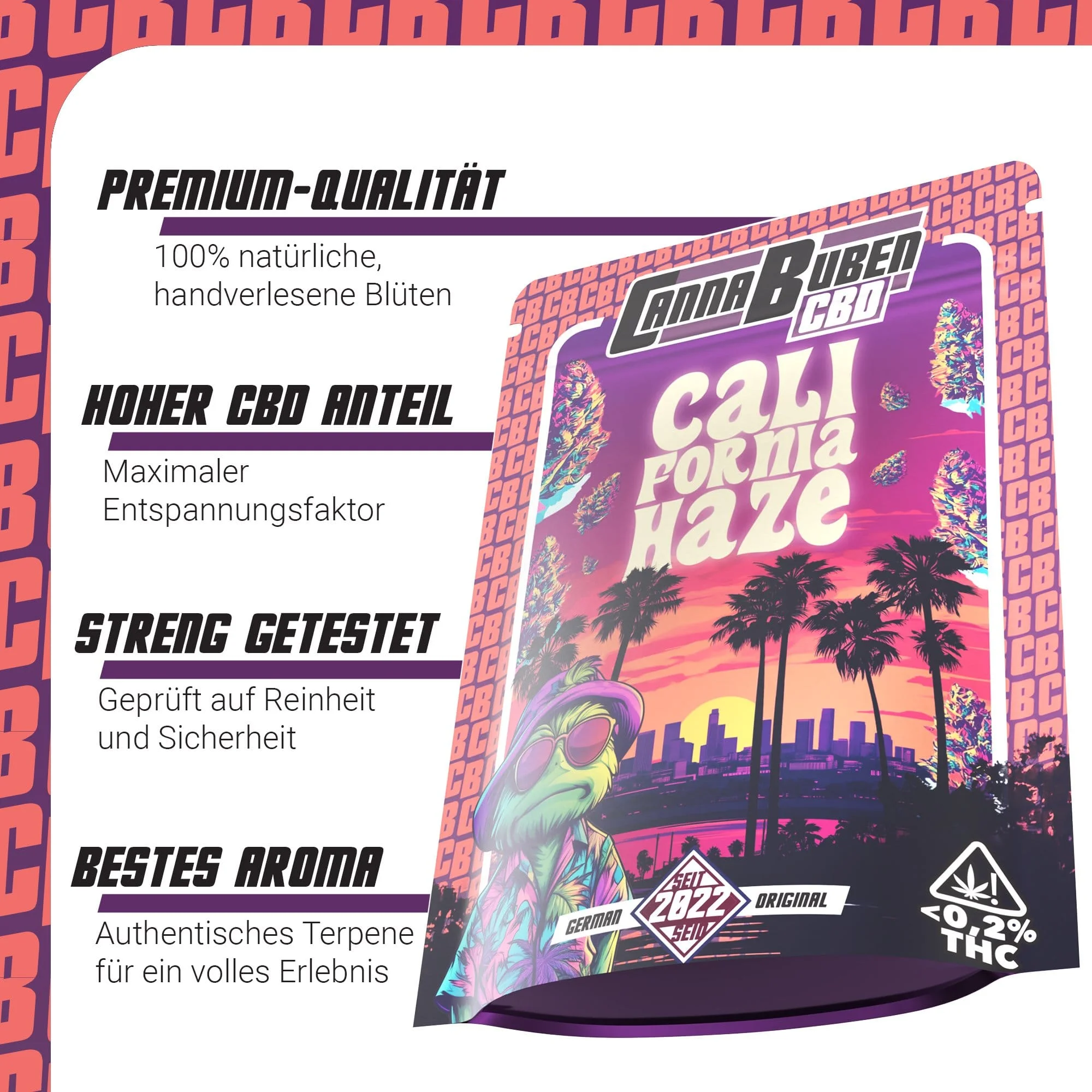 California Haze - CBD Blüten 4