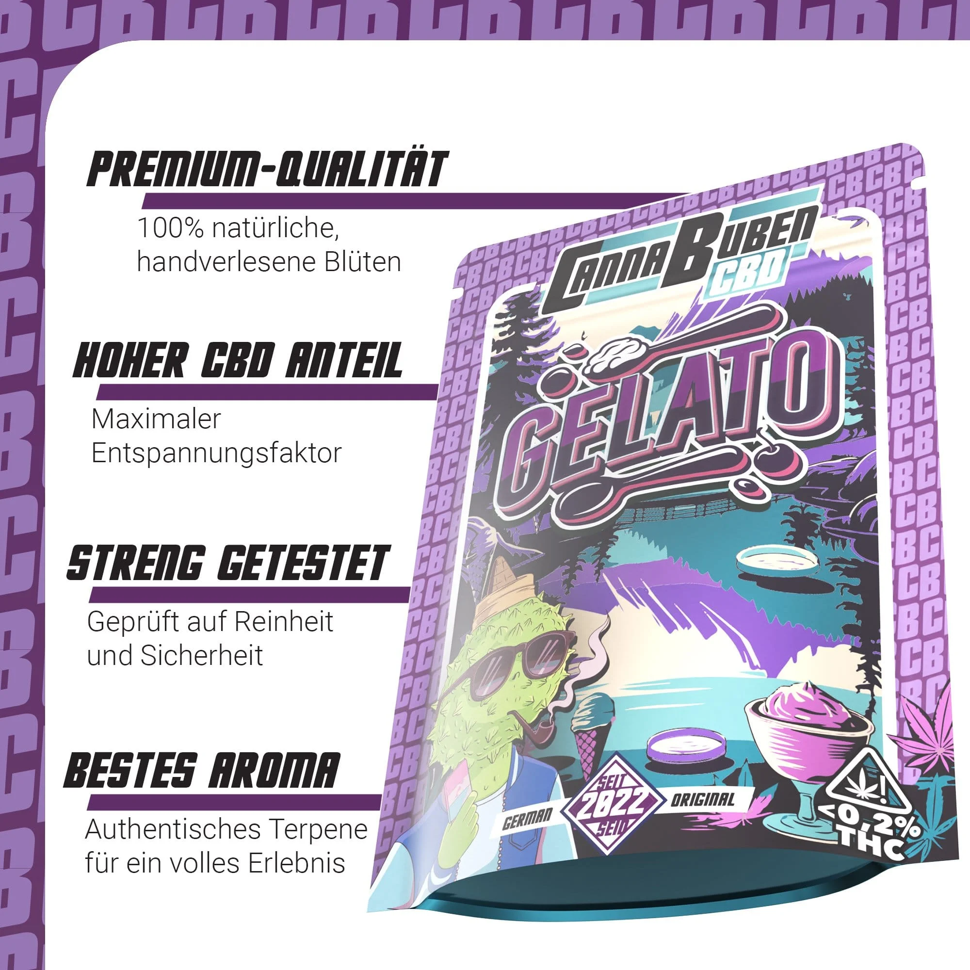 Gelato - CBD Blüten 4
