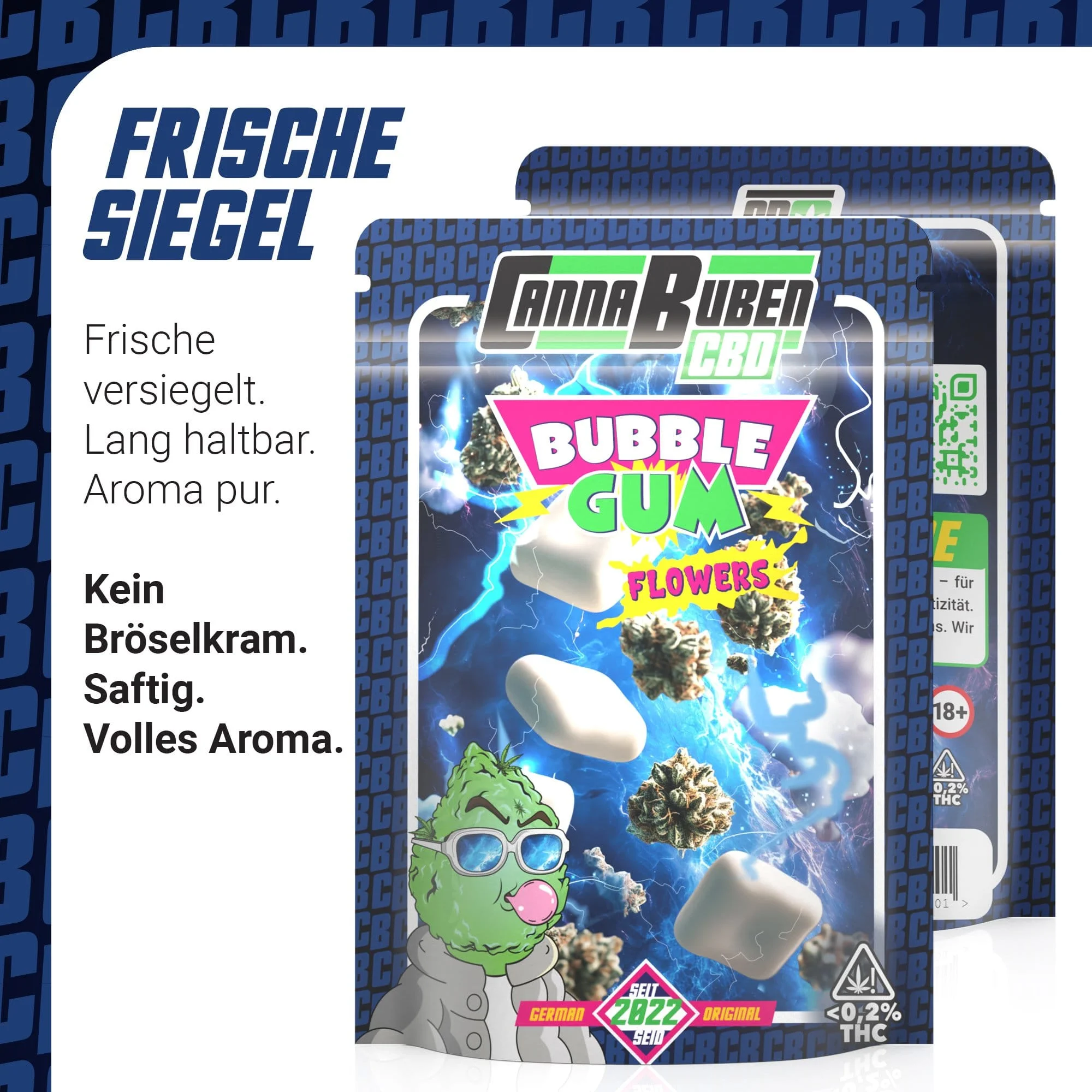 Bubble Gum - CBD Blüten 5