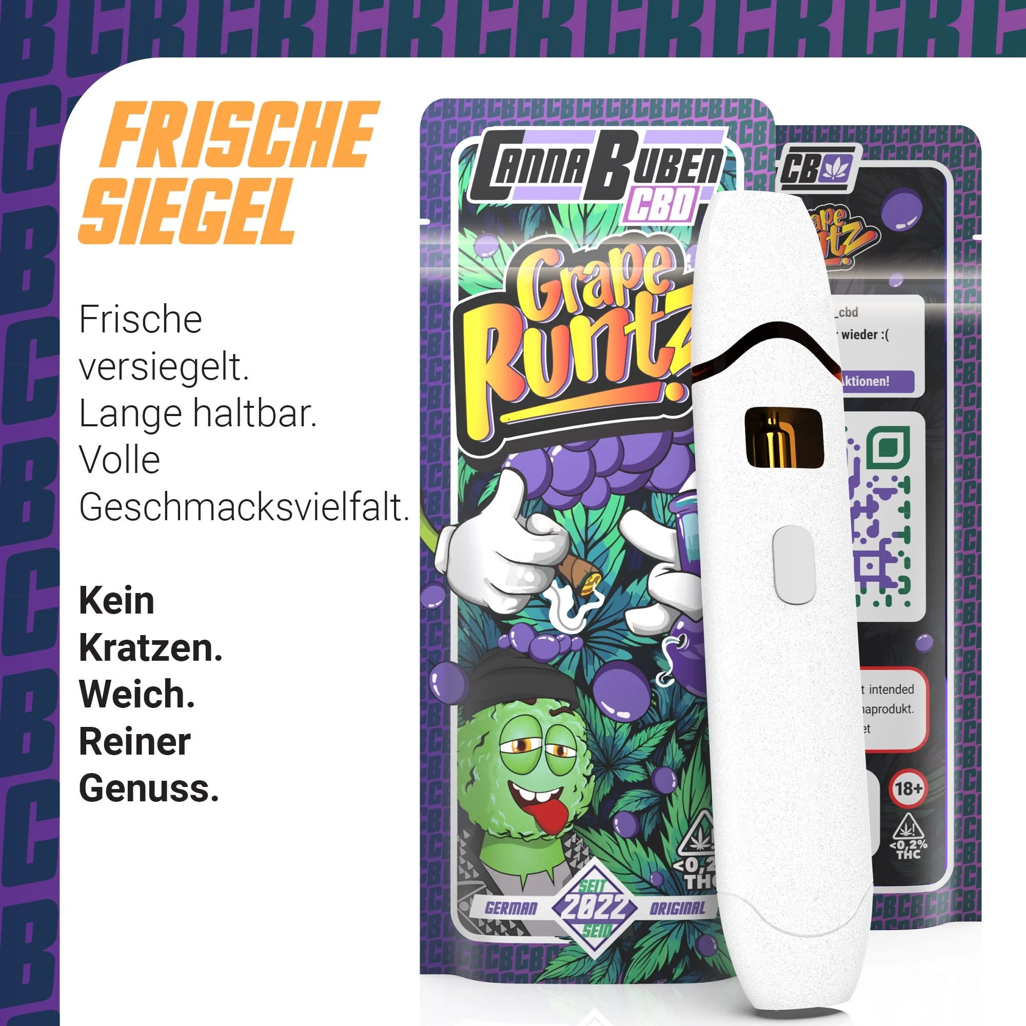 Grape Runtz - CBD Vape 5