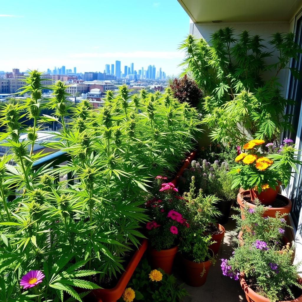 cannabis anbauen balkon