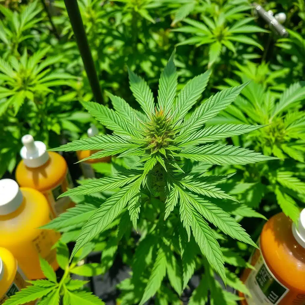 cannabis wie viel dünger