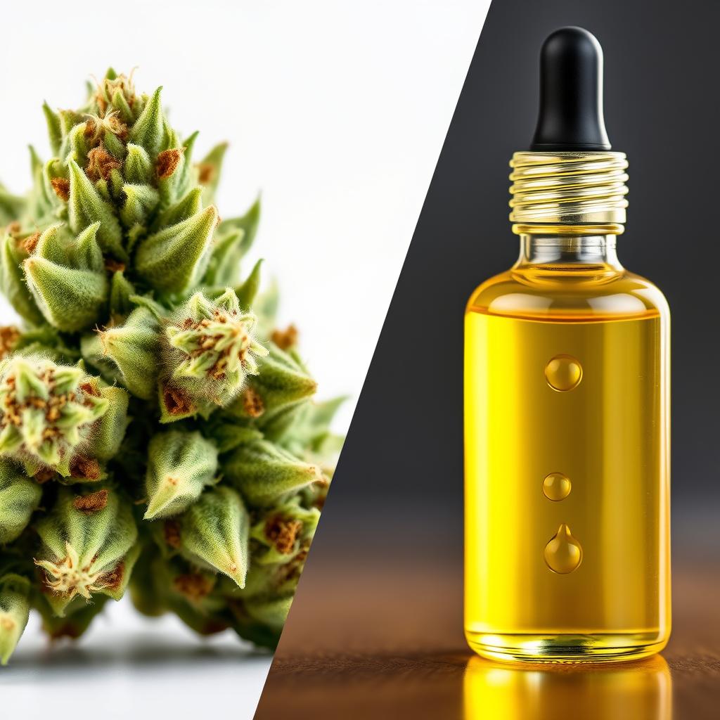 cbd blüten vs öl