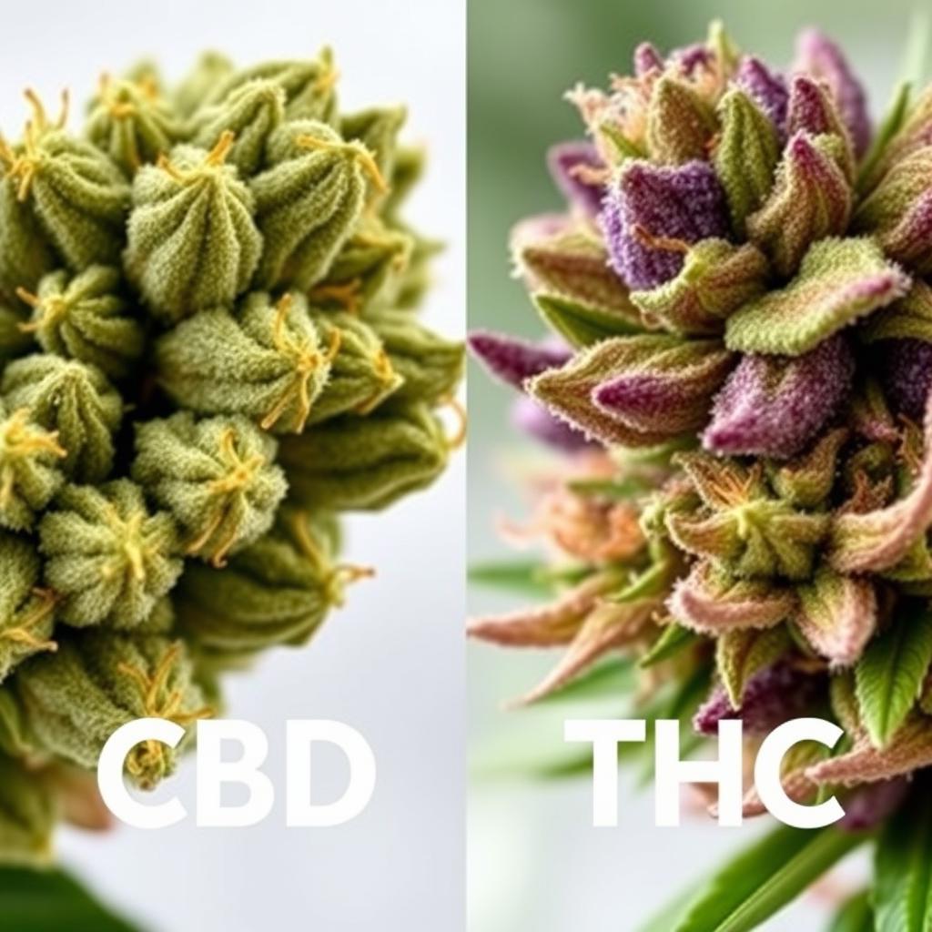 cbd blüten vs thc blüten