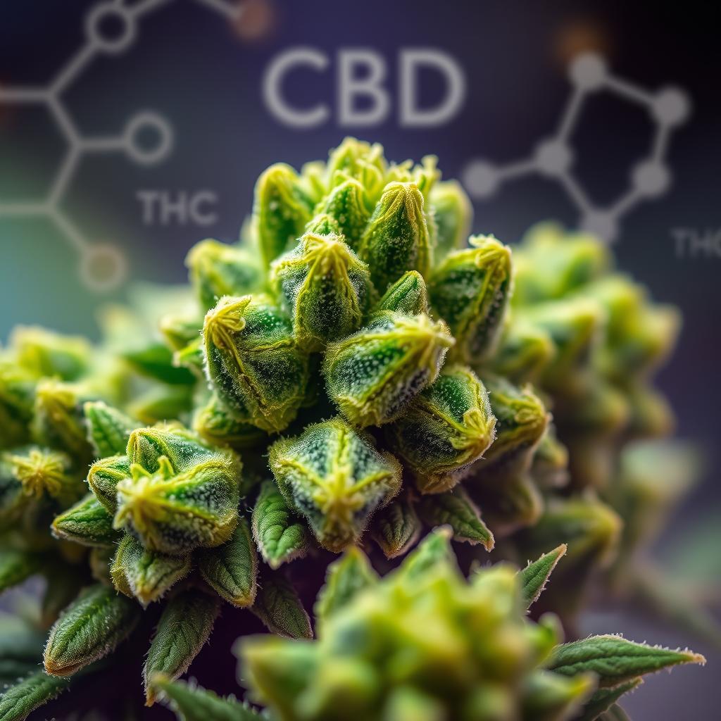 cbd blüten wie viel thc