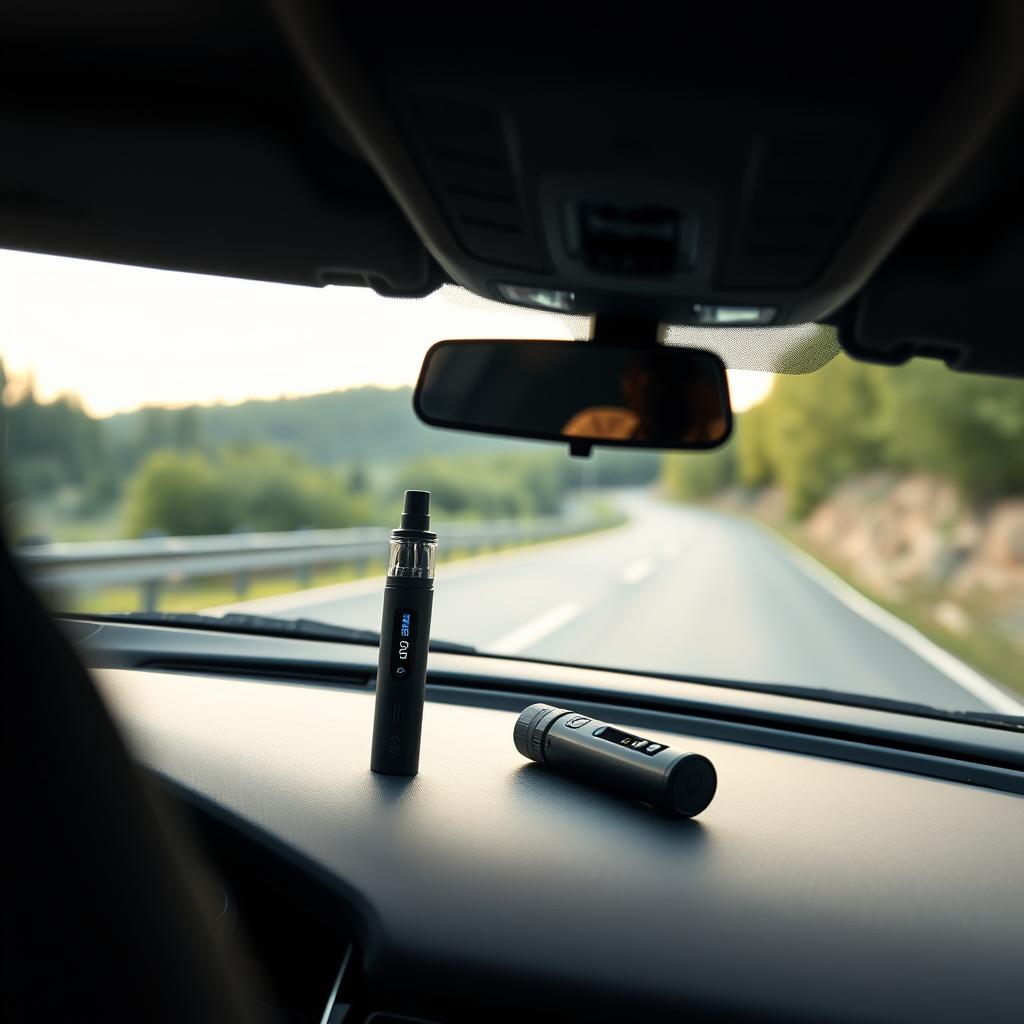 cbd vape auto fahren
