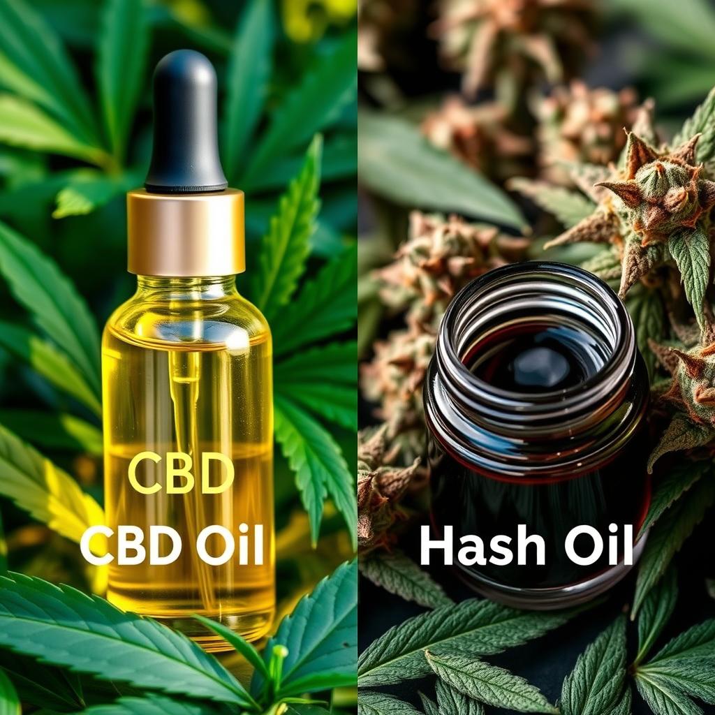 cbd vs hash oil
