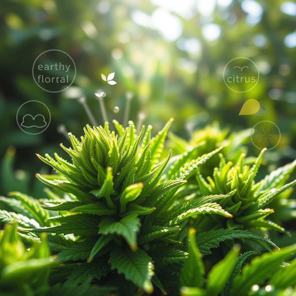 wie riechen cbd blüten